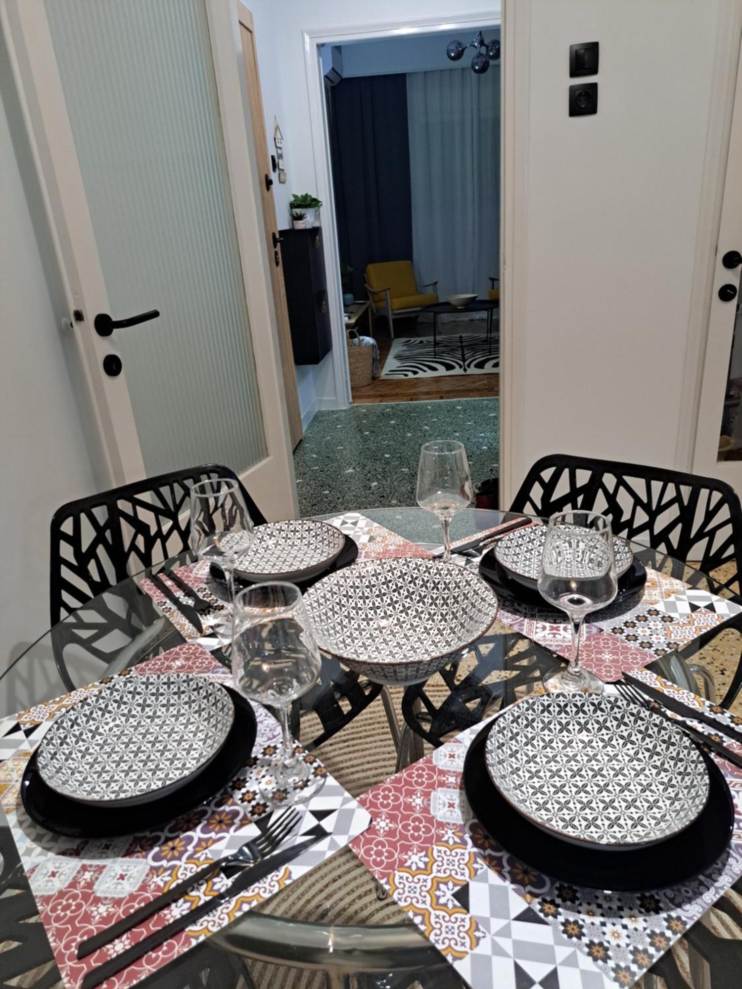 Stylish City Center Apartment Serres Buitenkant foto